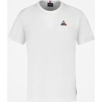 Le Coq Sportif Tri N°1 Camiseta Unisex New Optical Blanco