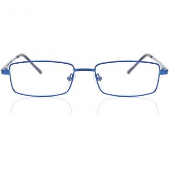 Gafas Anti-Azules Rectangle Montuta completa Metal Azules Armazones para Hombre - SmartBuy Collection