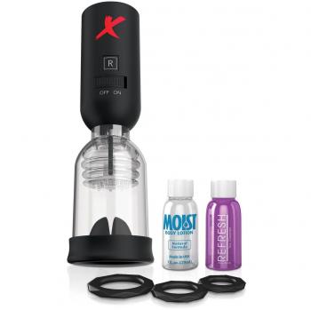 PDX Elite Tip Teazer Power Pump - Vibrating Penis Pump and Gland Stimulator
