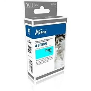 Cartucho de Tinta Astar Cian Compatible con Epson C13T12824011, T1282 - 1 Pieza