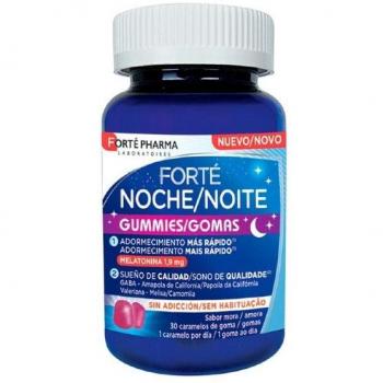 Forte Pharma Noche Gummies 30 Caramelos de Goma Sabor Mora
