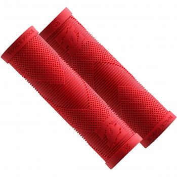 Race Face Sniper Slide-on - Puños para manillar rojo rojo Talla:talla única