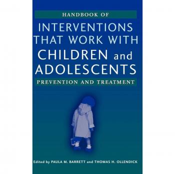 Hdbk of Interventions that Work: Prevention and Treatment