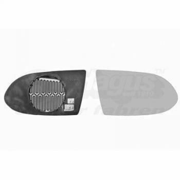 Cristal de Espejo Retrovisor Exterior Calefactable Van Wezel 3790838 para Opel Zafira (1999-2002)