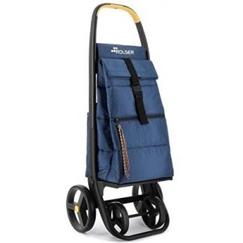 Rolser Carro Clec Termo Polar 8 Plus Lemon 4 Ruedas Grandes - Marino