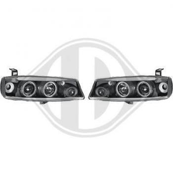 Juego de faros principales DIEDERICHS 1830380 - Kit de óptica y proyector principal
