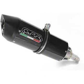 GPR ESCAPE-TERMINAL HONDA CBF 1000 2010/14-ST RACING SLIP-ON EXHAUST SYSTEM BY GPR EXHAUST SYSTEMS FURORE CARBON LOOK LINE