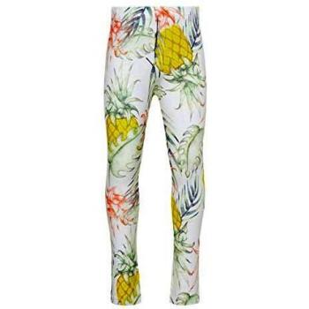 NAME IT Legging Niña Blanco con Flores 13165546 12MESES Blanco