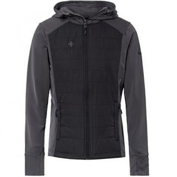 Izas Nalon Chaqueta Forro Polar, Hombre, Negro / Gris, XL