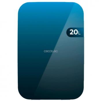 Mini Nevera Portátil Cecotec MiniCooling Bahamas 20L Azul, Funcionamiento Dual 12V/220V, Compatible con Coche y Caravanas
