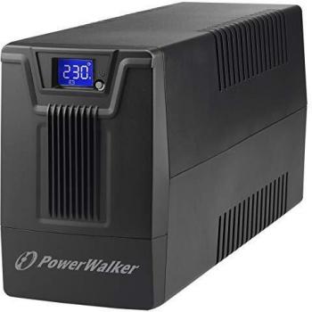 PowerWalker VI 600 SCL UPS Línea Interactiva de 0,6 kVA y 360 W con Protección de Sobretensión