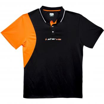 Polo padel Star Black (M)