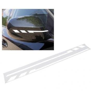Pegatinas de Espejo Foliatec Blanco - Adhesivas, resistentes al agua, fácil aplicación, diseño reflectante