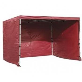 Pack 3 Laterales Lisos para Carpas Plegables 2x2 Eco - Rojo