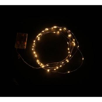 Guirma - Hilo de Luces LED Blanco de 5 Metros