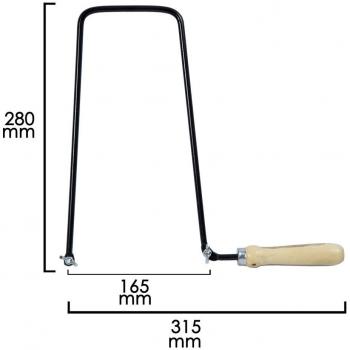 Arco Marqueteria Wolfpack 130x280 mm.