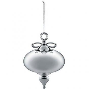 Alessi Decoración para árbol de Navidad de Porcelana y Cristal soplado, Acabado Brillo mw42 3 Dressed For X-Mas
