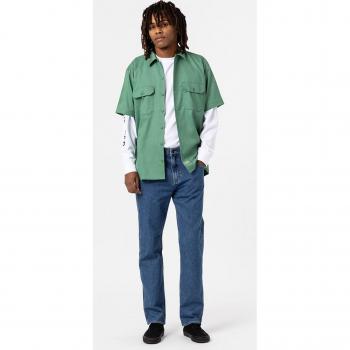 Pantalón Dickies Regular Fit cinco bolsillos vaquero para hombre color azul Houston