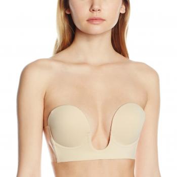 Cette Deep Plunge Bra Sujetador Adhesivo, Beige