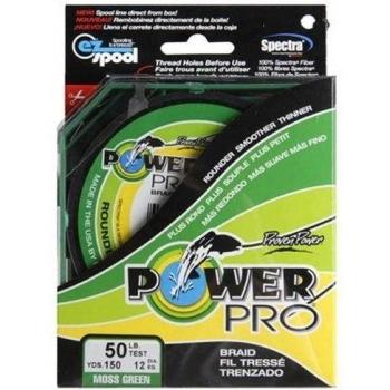 Power Pro Powerpro - Línea de pesca de fibra de espectra trenzada, color verde musgo