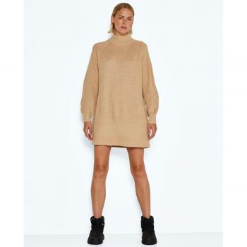 Vestido punto de mujer cuello alto Noisy May