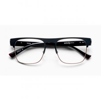 Etnia Barcelona Triton BKBZ Men's Eyeglasses Gold Size 55 - Frame Only, Blue Light Block Available