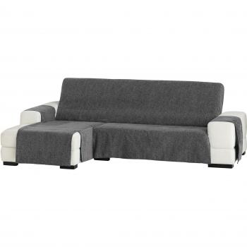 Eysa Funda de Chaise Longue, Tela, Gris