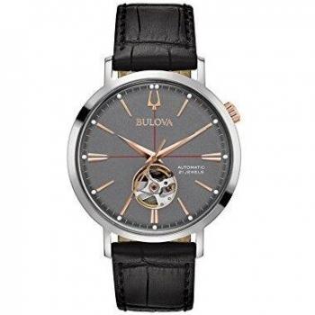 Reloj Bulova Aerojet Automatic Leather 98A187