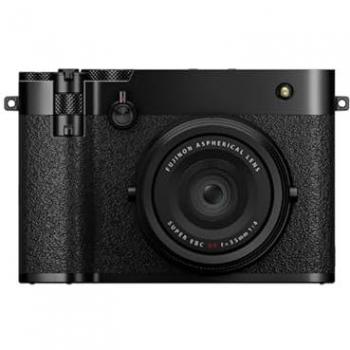 Cámara compacta Fujifilm GFX100RF Negra con objetivo fijo de 35 mm f/4-22 y 102 Mpx