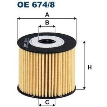 Filtro de aceite FILTRON OE 674/8