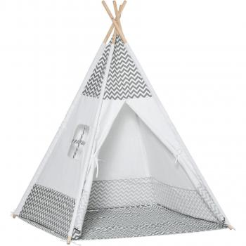 Tienda de Campaña para Niños Tipi de Madera con Ventana