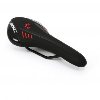 MSC Bikes MSC9009RD Sillín 2017, Rojo, Talla Única