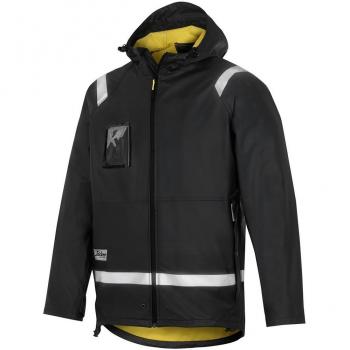 Chaqueta de Lluvia Snickers PU Negra Talla XXL