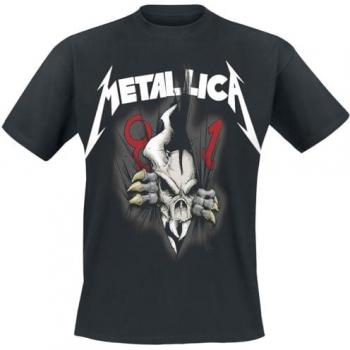 Metallica 40th Anniversary Songs Logo T-Shirt for Men - Black - Sizes S to XXL