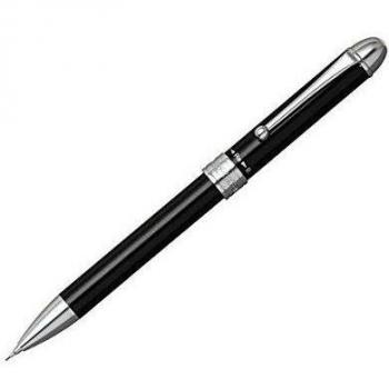 Platinum MWB-1000C 2 Color 0.7 mm Ballpoint Multi Pen 0.5 mm Pencil - Black Body