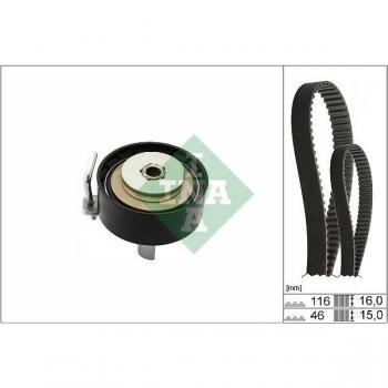 Kit de poleas INA con correa de distribución 530 0745 10
