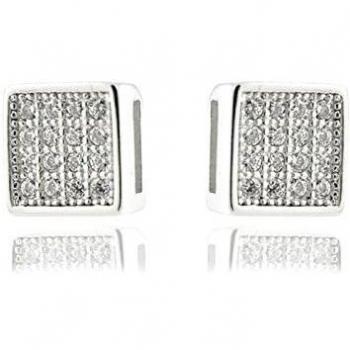 Pendientes Essential de plata de ley 925 - Luxenter