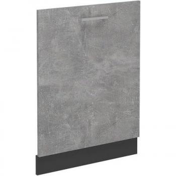 Tapa para Lavavajillas R-Line 60 cm, Hormigón/Antracita, Sin Encimera