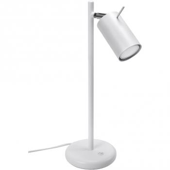 Lámpara de mesa Ring Sobremesa Acero Blanco 1 bombilla 43cm