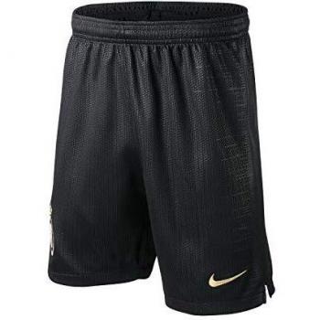 Nike Niños Inter de Milán Breathe Stadium Home/Away Shorts, otoño/Invierno, Infantil, Color Black/Truly Gold, tamaño Large
