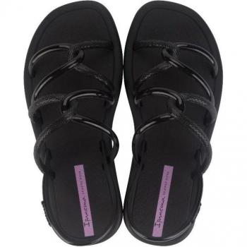 Sandalias de mujer Ipanema Meu Sol en color negro y lila