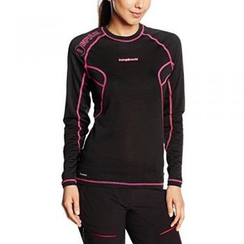 Trango Vixia - Camiseta Interior para Mujer, Color Negro, Talla XS
