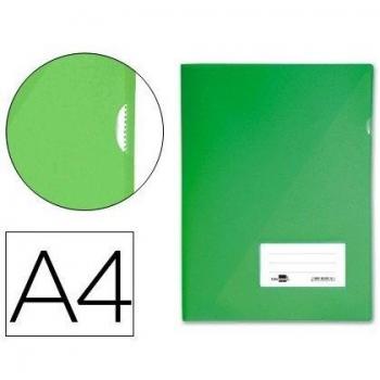 CARPETA DOSSIER LIDERPAPEL A4 UÑERO VERDE
