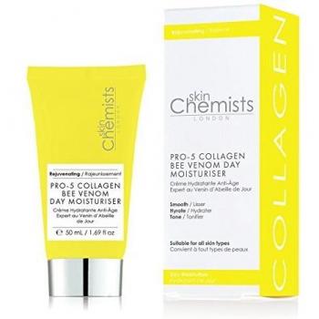 SkinChemists Pro-5 - Hidratante para el día de la abeja de colágeno