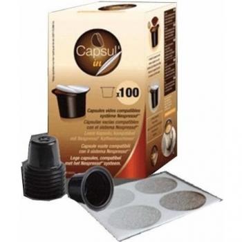 Capsul'in - Bolsa Para 100 Cápsulas De Café Vacías Capsulin