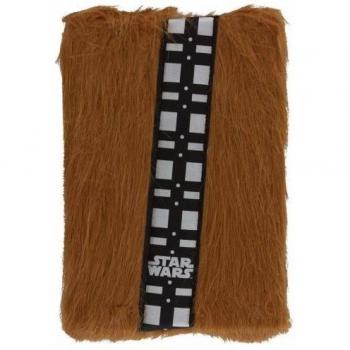 Cuaderno A5 de Piel Sintética Chewbacca de Star Wars Marrón