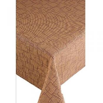 Capri Funky Ritmo - Mantel para muebles, redondo, diámetro 160 cm de Brown