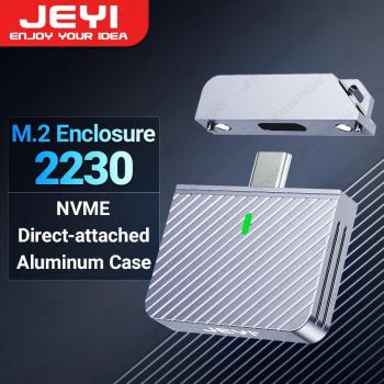 Carcasa SSD NVMe M.2 2230 de aluminio con conexión USB 3.2 10Gbps