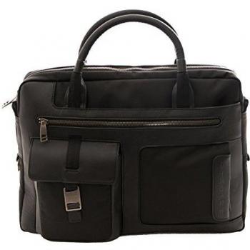 Cartella in Pelle 2 Manici Lavoro Porta PC | Piquadro FR Frame | OUTCA1903FR-Nero