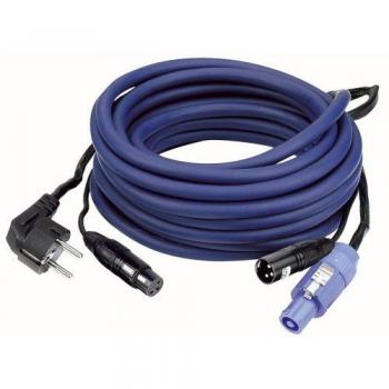 Cable de Audio DAP FP10 Schuko/Powercon - XLR Macho/Hembra 10 metros